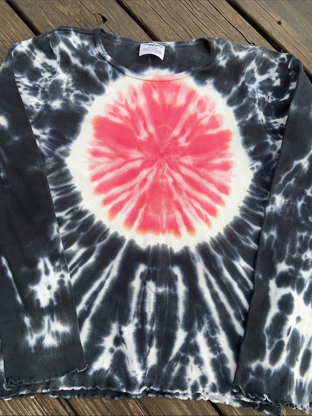 Girls Flapdoodles Tie Dyed Shirt